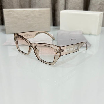 Christian Dior Brown Transparent Star Edition Designer Luxury Glasses