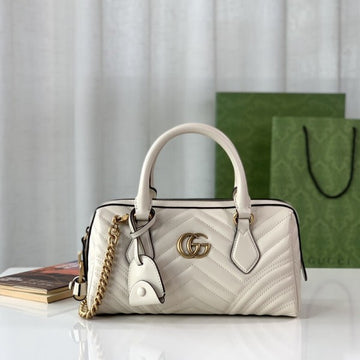 Gucci Marmont Top Handle Speedy Premium Bag With OG Box