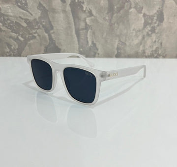 Gucc i Matt White With Black Luxury Shade