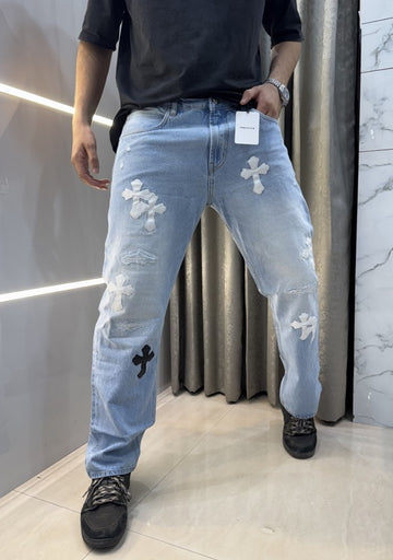 Chrome Hearts Imported Denim – Embroidered Classic Edition