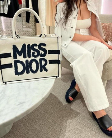 Miss Dior Book Tote ā With Original Box, Dust Bag & Scarf