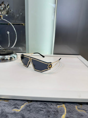 Versace Designer Side Logo Black Shade