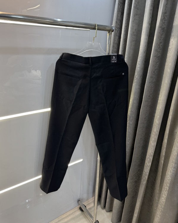 Dennison Black Flexi Waist Premium Korean Trouser