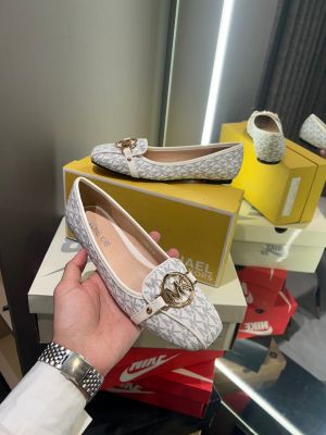 Michael Kors MK Fulton Flat Shoes With OG Box & Dust Bag & Carry Bag
