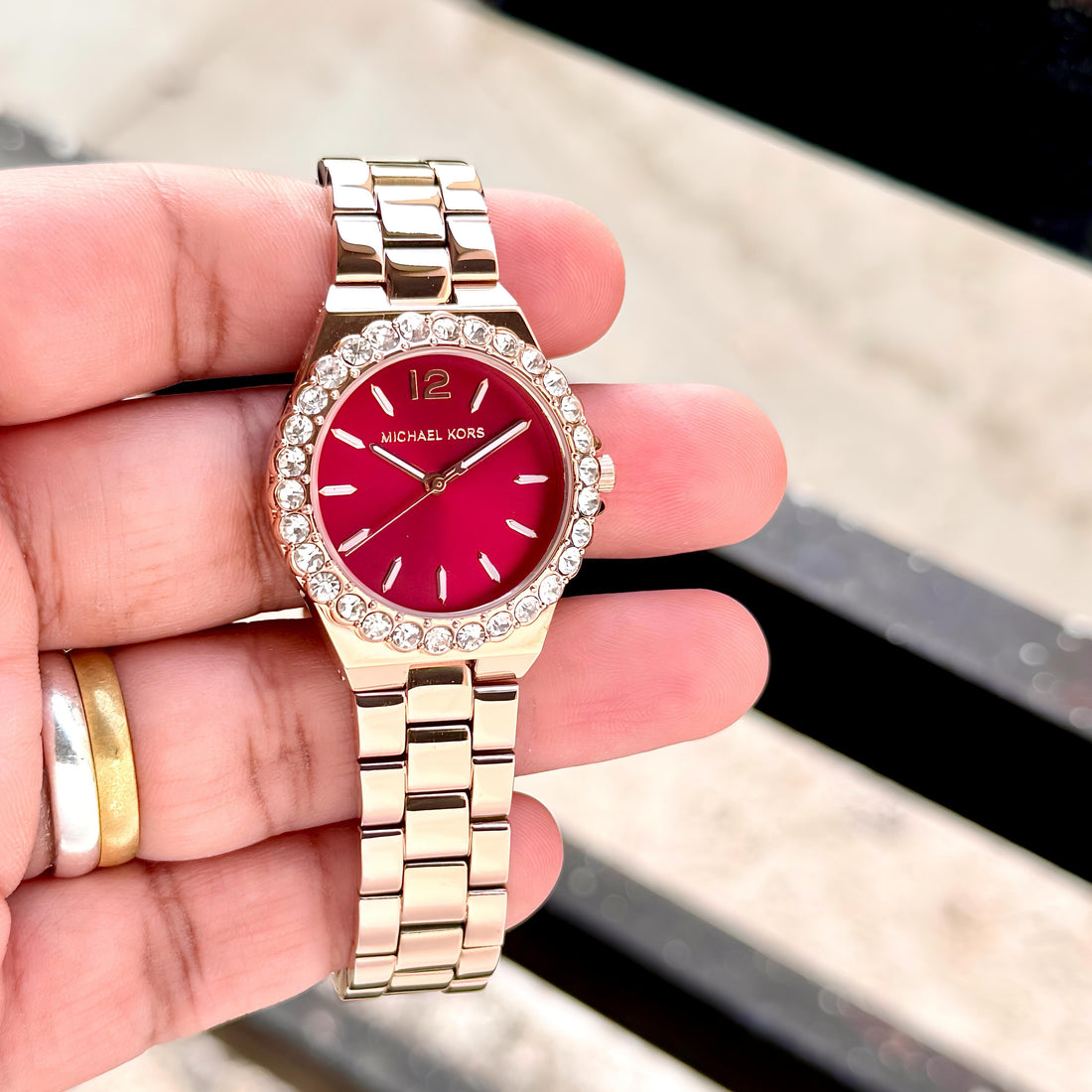 Micheal Kors Womenās Lennox Premium Original Model