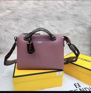 FENDI BY THE WAY MICRO FIBRE LEATHER BAG