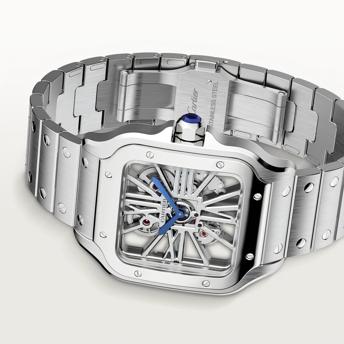 Cartier Santos Ultra-Premium Skeleton Original Model Series
