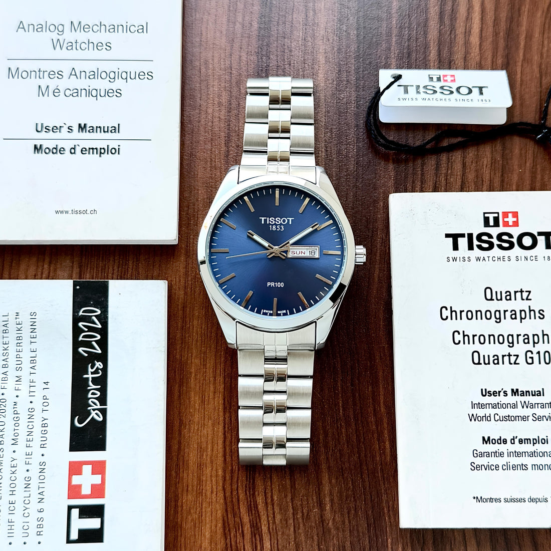 Tissot PR100 Day & Date ā Premium Collection
