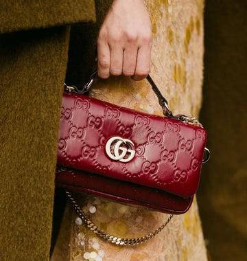 GUCCI GG MILANO TOP HANDLE SHOULDER BAG