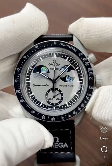 Omega Speedmaster MoonSwatch  Mission to the Earthphase