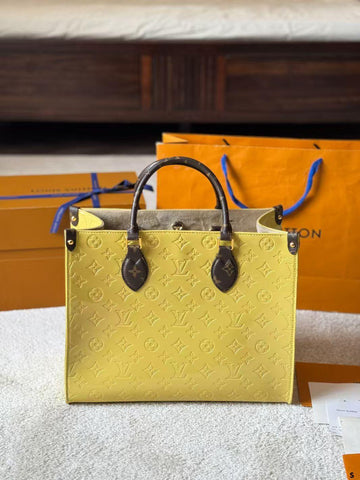 LOUIS VUITTON ON THE GO PATENT SERIES