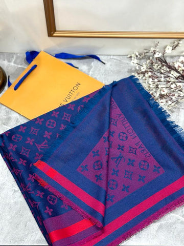 LOUIS VUITTON SEMI WOOLLEN STOLE