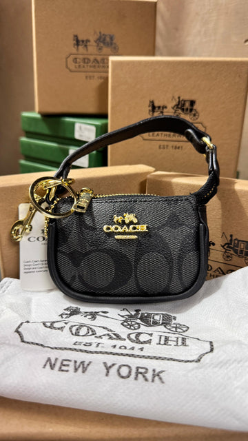 COACH NANO BAG KEY CHARM