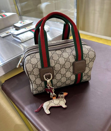 GUCCI MINI SPEEDY BAG WITH CHARM OF YOUR CHOICE AMONG OLD BROADCAST