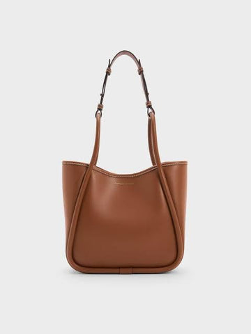 CHARLES AND KEITH LYLA TUBULAR SMALL TOTE BAG