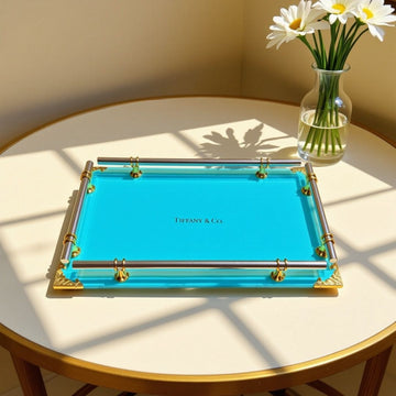 TIFFANY & CO LEATHERETTE PREMIUM TRAY