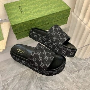 Gucci GG Marmont Platform Slide Sanda