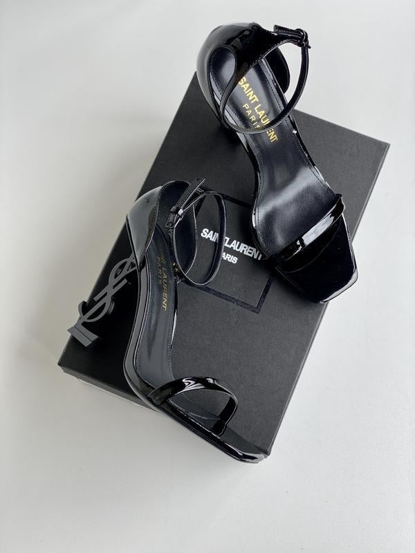 YSL Saint Laurent Opyum Heels- Black