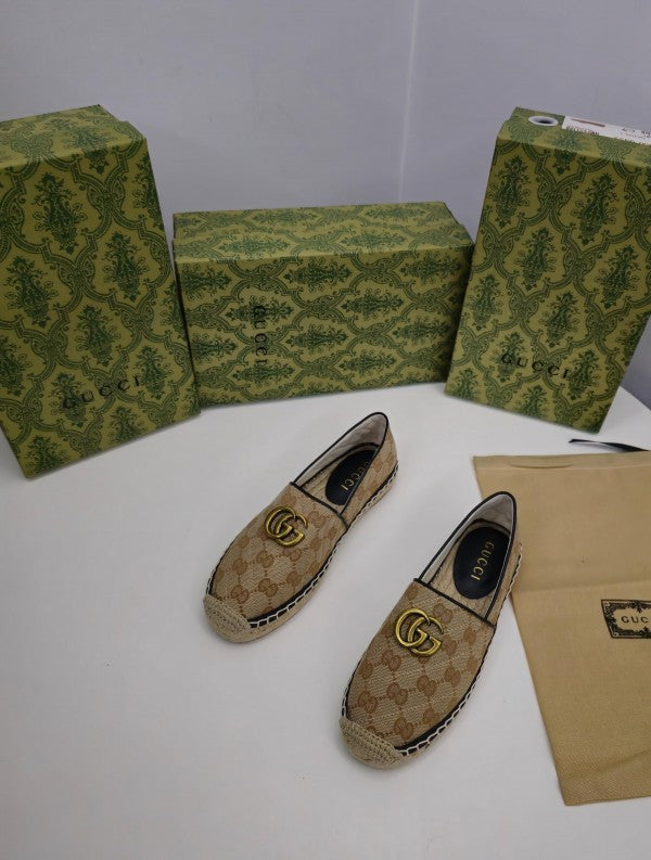 Gucci GG Espadrilles Shoes Box & Dust Bag