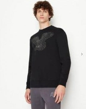 Armani Exchange Imported Crew neck Sweatshirt - LABLEWHORE.COM