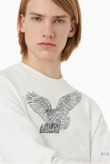 Armani Exchange Imported Crew neck Sweatshirt - LABLEWHORE.COM