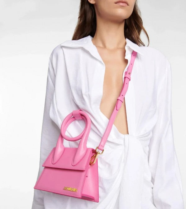 Jacquemus Le Chiquito Noeud Bag OG Box Dust Bag & Extra Sling Belt - LABLEWHORE.COM