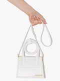 Jacquemus Le Chiquito Noeud Bag OG Box Dust Bag & Extra Sling Belt - LABLEWHORE.COM