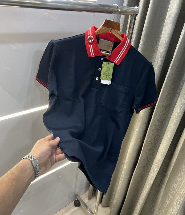 GUCCI DESIGNER IMPORTED PREMIUM POLO T-SHIRT - LABLEWHORE.COM