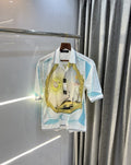 AMIRI WHITE ALL OVER PRINTED PREMIUM SHIRT - LABLEWHORE.COM