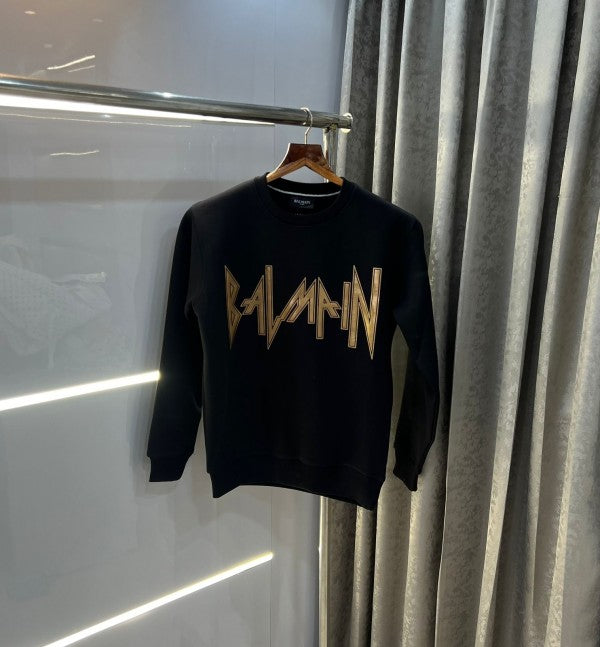 Balmain Paris Designer Premium Classic Sweatshirt