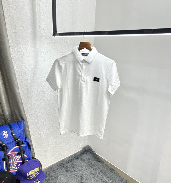 Dolce & Gabbana Logo Imported Polo T-Shirt