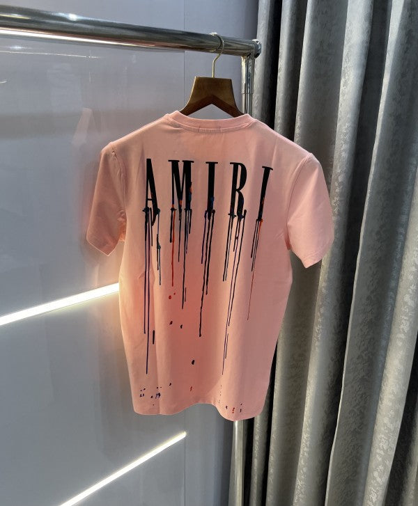 Amiri Back Print Logo Premium Designer T-Shirt