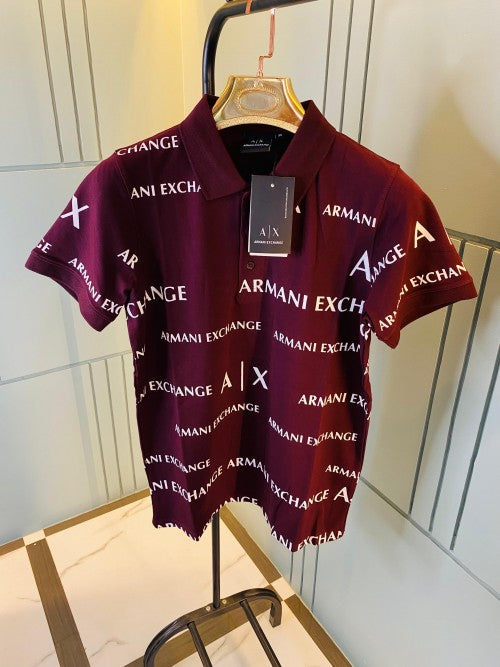 ARMANi EXCHANGE PREMIUM QUALITY POLO T SHIRT