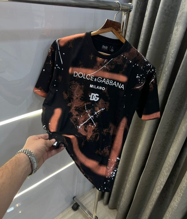 D&G All Over Printed Imported Oversized T-Shirt