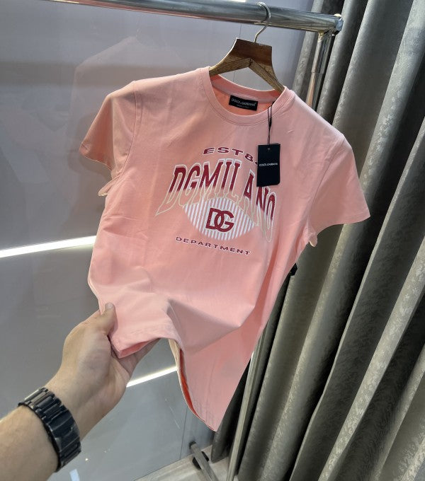 D&G Logo Print Premium Imported T-Shirt