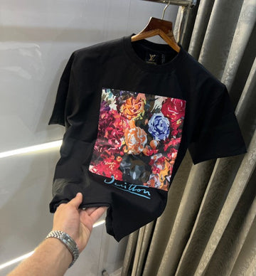 Louis Vuitton Printed Imported T-Shirt