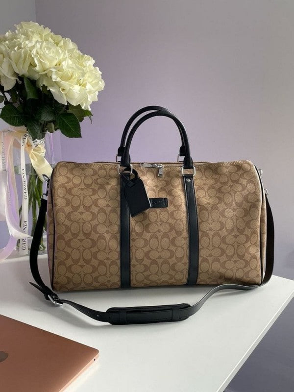 Coach Boston Premium Edition Duffle Bag With Dust Bag