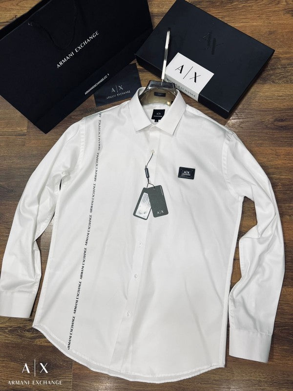 Armani Exchange Patch Logo Premium Shirt