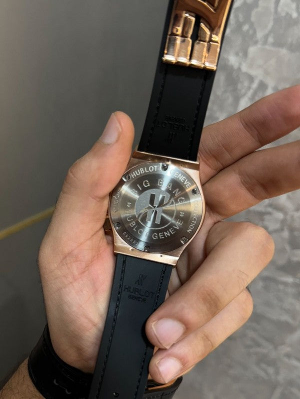 Hublot Black Big Bang Premium Quartz Watch 621