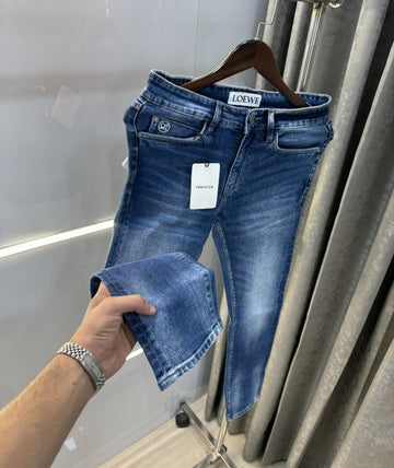 Loewe Embroidery Logo Imported Denim