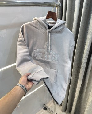 Prada Milano Embroidery Logo Premium Hoodie