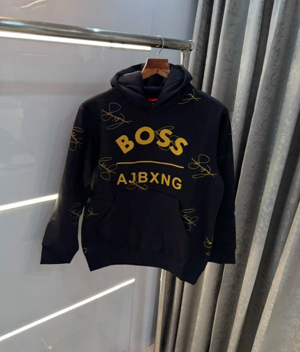 Hugo Boss Logo Print Imported Premium Hoodie