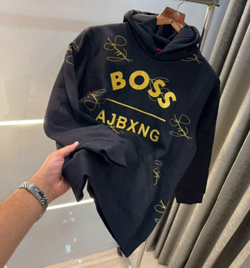 Hugo Boss Logo Print Imported Premium Hoodie