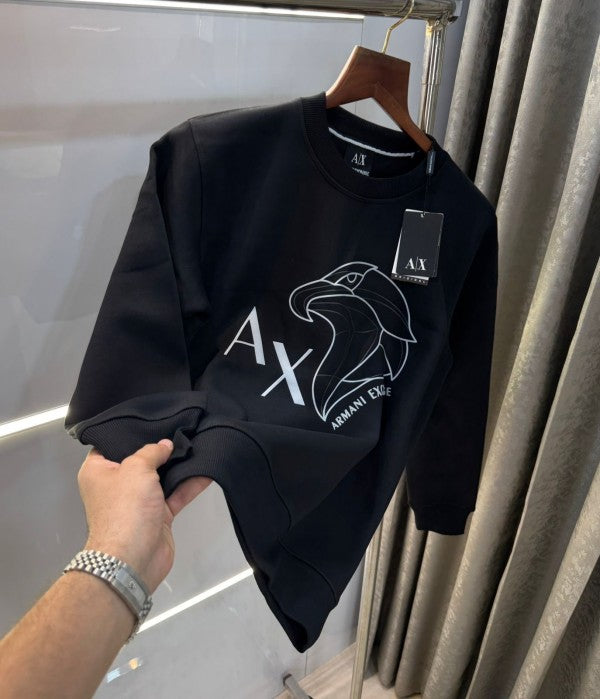 Armani Exchange  Eagle Print Premium Sweatshirt