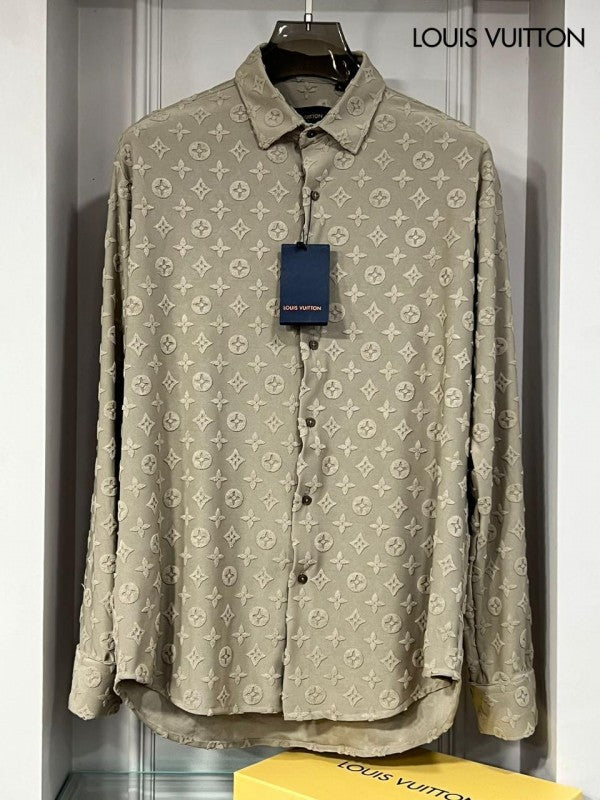 Louis Vuitton Monogram Luxury Shirt With Premium Box Packing