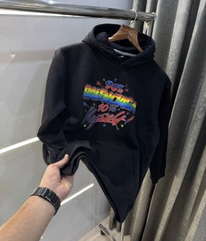 Balenciaga Logo Print Imported Premium Hoodie