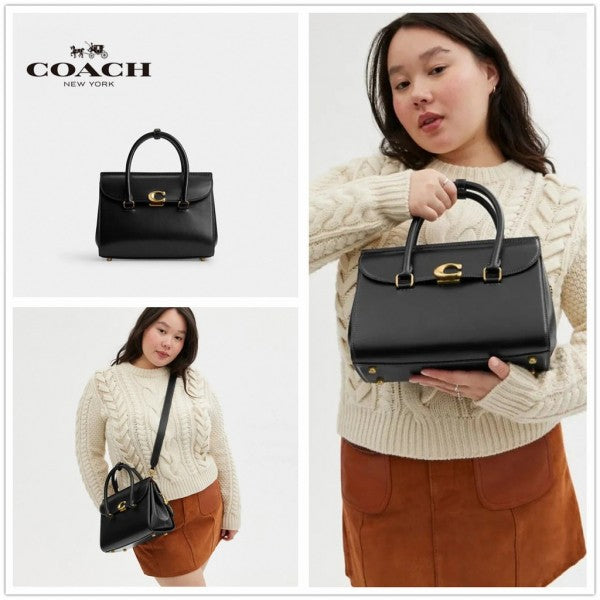 Coach Broome Carryall Top Handle Shoulder Bag With OG Box  Dust Bag