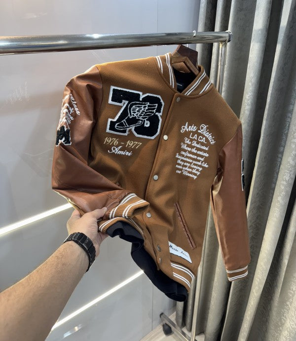 Amiri Designer Limited Edition Imported Varsity Jacket