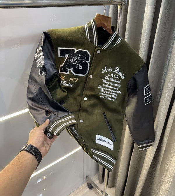 Amiri Designer Limited Edition Imported Varsity Jacket