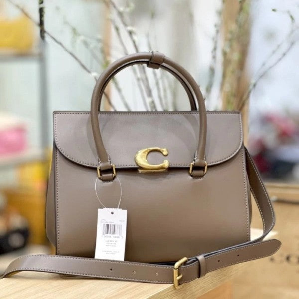 Coach Broome Carryall Top Handle Shoulder Bag With OG Box Dust Bag